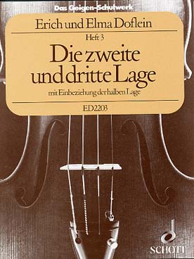 Illustration doflein ecole du violon allemand vol. 3