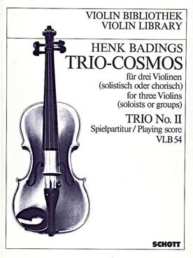 Illustration de Trio-Cosmos pour 3 violons (C + P) - N° 2 : Introduction, valse, rêverie, final (danse du sabre)