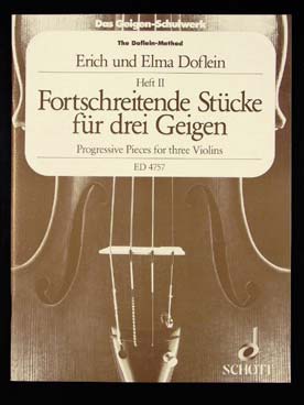 Illustration doflein pieces pour 3 violons vol. 2