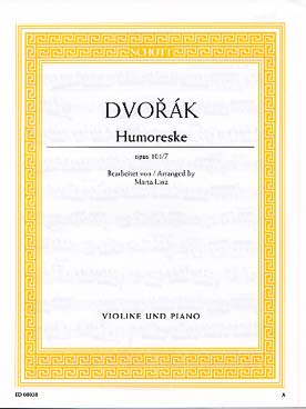 Illustration de Humoresque op. 101/7