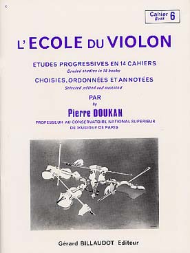 Illustration de L'École du violon, études progressives - Vol. 6