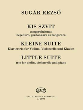 Illustration sugar little suite violon/cello/piano
