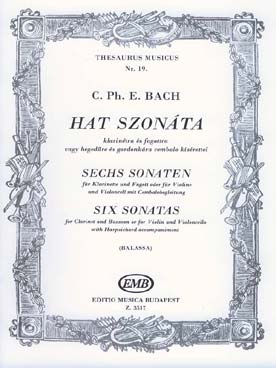 Illustration bach cpe sonates clarinette/basson/clav.