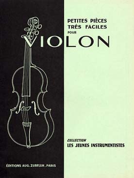 Illustration de PETITES PIÈCES TRÈS FACILES (collection "Les jeunes instrumentistes")