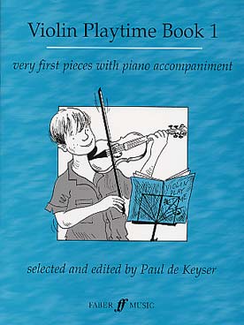 Illustration violin playtime (keyser/waterman) vol 1