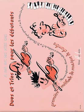 Illustration de Je joue avec mes petits amis : pièces pour 1 ou 2 violons et piano pour débutants