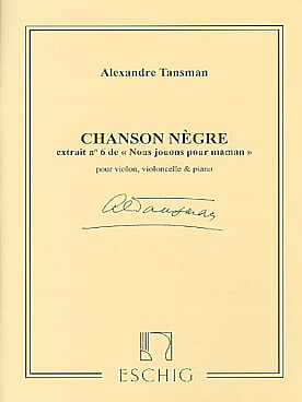 Illustration de Nous jouons pour Maman - N° 6 : Chanson nègre