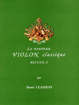 Illustration nouveau violon classique vol. e