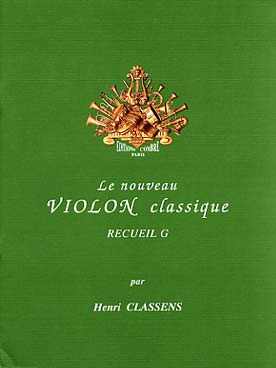 Illustration nouveau violon classique vol. g