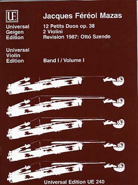 Illustration de 12 Petits duos op. 38 Vol. 1