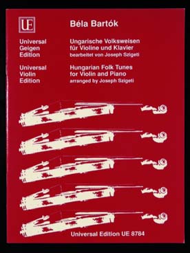 Illustration bartok melodies populaires hongroises