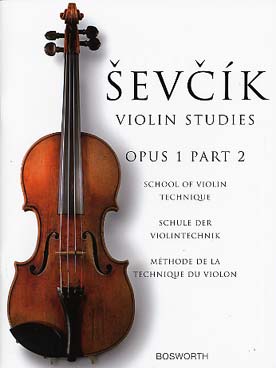 Illustration de Op. 1 : École de la technique du violon - Vol. 2 : 2e à 7e position