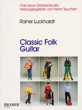 Illustration de Classic folk guitar