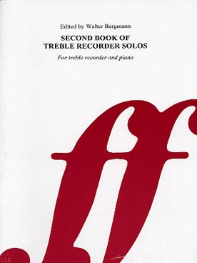 Illustration 2nd book of treble recorder solos