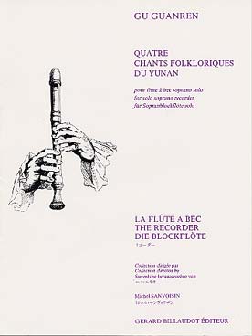 Illustration de 4 Chants folkloriques du Yunan (soprano)