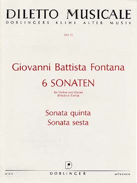 Illustration fontana sonates vol. 3 : n° 5 et 6
