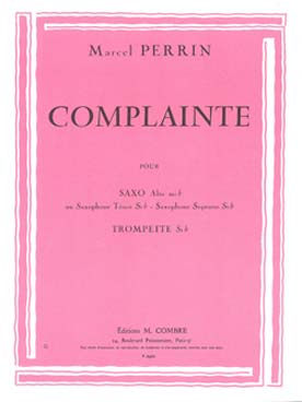 Illustration de Complainte (saxophone ténor)    