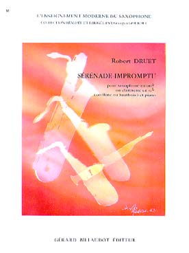 Illustration de Sérénade impromptu pour saxophone ou clarinette ou flûte ou hautbois