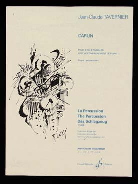 Illustration de Carun pour 2 ou 4 timbales
