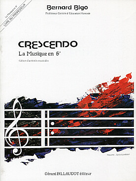 Illustration de Crescendo : cahier d'activités musicales Musique en 6e - Livre du professeur