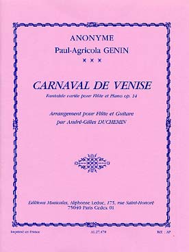 Illustration de Le Carnaval de Venise