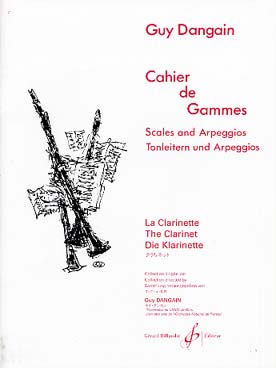 Illustration de Cahier de gammes