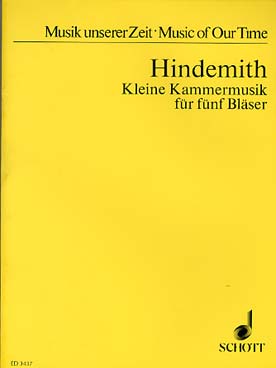 Illustration de Kleine Kammermusik op. 24/2 - Conducteur