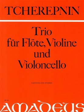 Illustration tcherepnine trio pour flute/violon/cello