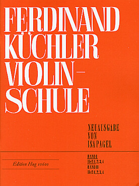 Illustration kuchler violinschule tome 1 vol. 1