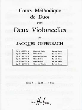 Illustration de Cours duos op. 50 Livre 2