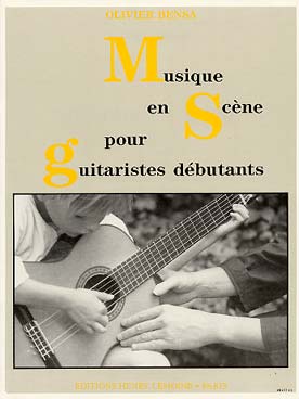 Illustration de Musique en scène : 20 pièces faciles pour guitaristes débutants, avec conseils d'interprétation