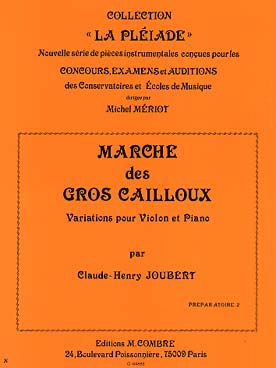 Illustration joubert marche des gros cailloux