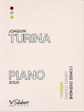 Illustration de Piano solo : Danses gitanes, Mallorca, Jardins d'Andalousie, Jardins d'enfants etc... (368 pages)