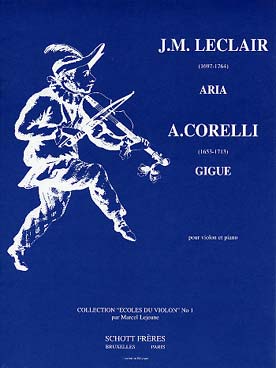 Illustration ecoles violon n° 1 : leclair/corelli