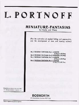 Illustration de Fantaisie russe N° 4 en mi m