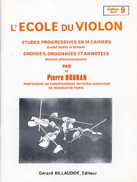 Illustration de L'École du violon, études progressives - Vol. 9