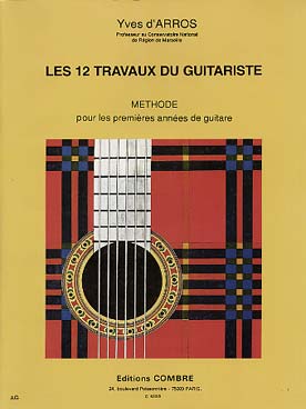 Illustration arros les 12 travaux du guitariste