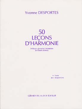 Illustration de 50 Leçons d'harmonie - Vol. B : Réalisations