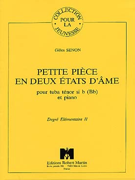 Illustration de Petite pièce en 2 états d'âme pour tuba ténor si b et piano