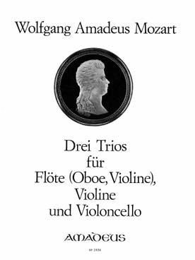 Illustration de Trios pour flûte, violon et violoncelle