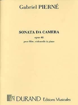 Illustration de Sonate da camera op. 48 en ut M pour flûte, violoncelle et piano