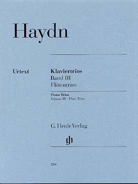 Illustration de Trios avec piano - Vol. 3 : trios pour flûte ou violon, violoncelle et piano