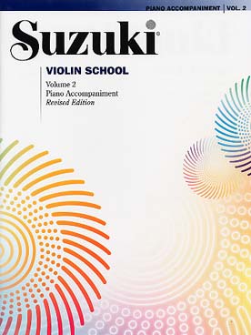 Illustration de SUZUKI Violin School (édition révisée) - Accompagnement piano du Vol. 2