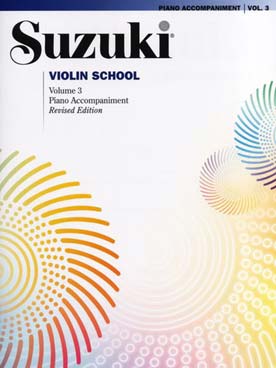 Illustration de SUZUKI Violin School (édition révisée) - Accompagnement piano du Vol. 3