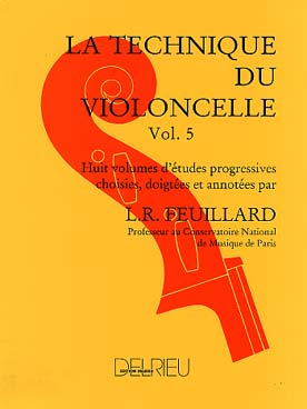 Illustration de La Technique du violoncelle, études progressives - Vol. 5