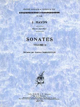 Illustration de Sonates, éd. Durand - Vol. 2