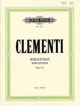 Illustration de 6 Sonatines op. 36 - éd. Peters