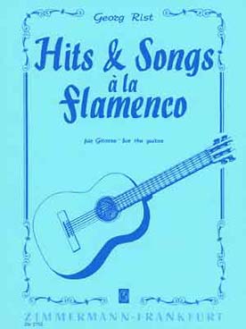 Illustration rist hits & songs a la flamenco