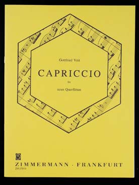 Illustration de Capriccio pour 9 flûtes (dont 1 piccolo et 1 alto)
