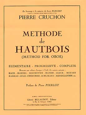 Illustration de Méthode de hautbois